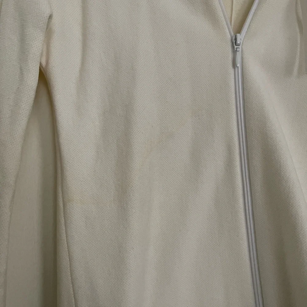 Vince XS off-white zip up shirt - Picture 6 of 7